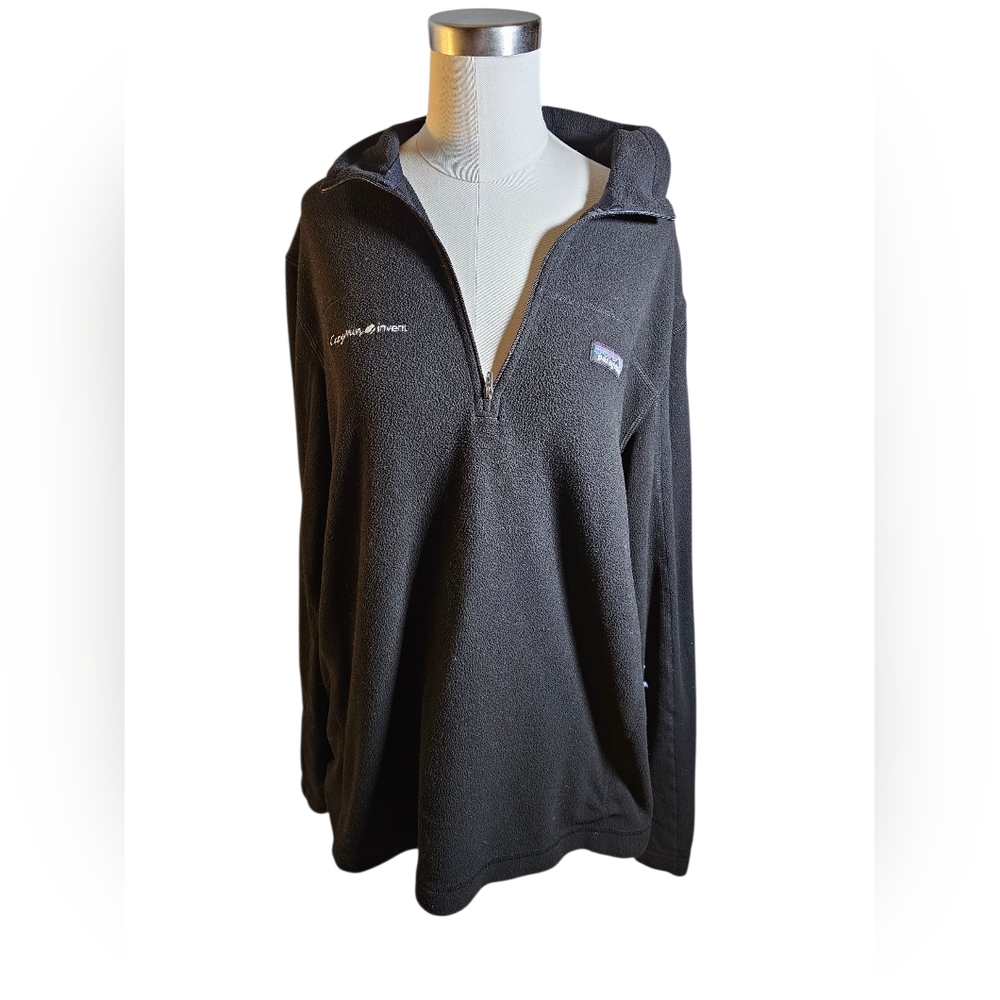 Patagonia Men's PreLoved Black Soft Cozy Fleece Pullover Size Large